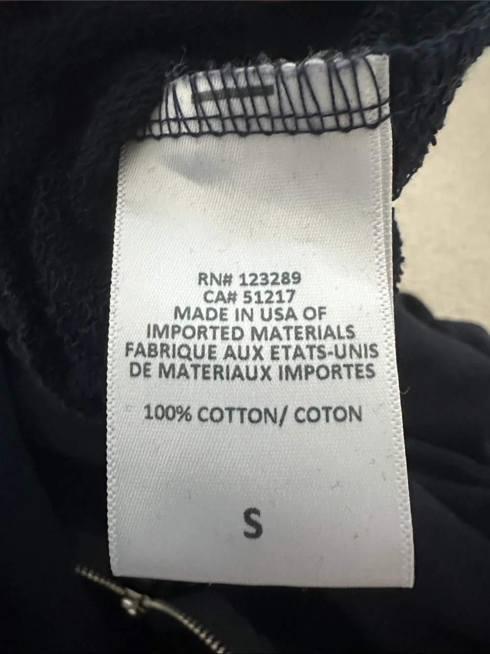 Revolve Lauren Moshi Navy Butterfly Zip Hoodie & Joggers Set